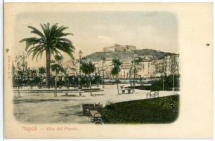 Neapel, Italien. Villa del Popolo
