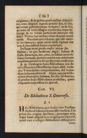 84-109, Cap. VI. - Cap. XII.