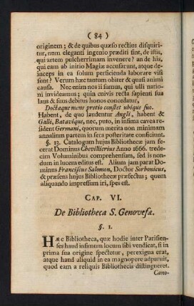 84-109, Cap. VI. - Cap. XII.