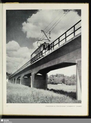 Elsterflutbrücke der Halle-Merseburger Überlandbahn bei Ammendorf