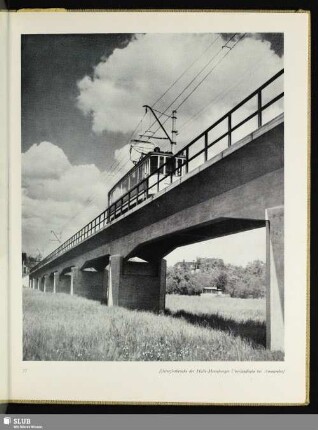 Elsterflutbrücke der Halle-Merseburger Überlandbahn bei Ammendorf