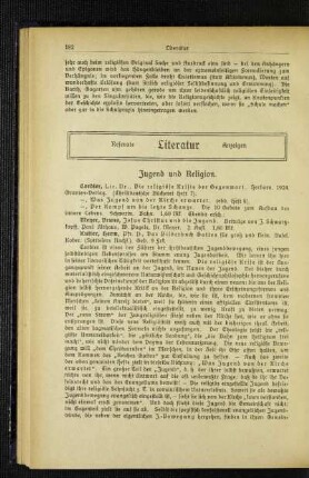 Jugend und Religion