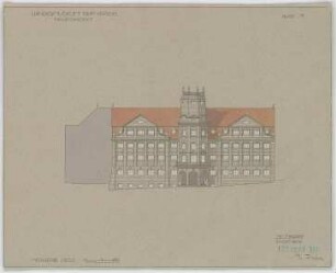 Fischer, Theodor; Kassel; Museum (jetzt: Hessisches Landesmuseum) - Ansicht