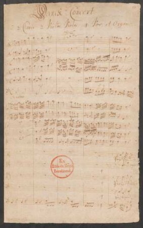 Preis Ruhm und Ehre; V (4), Coro, orch, org; C-Dur