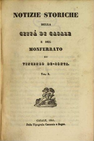 Notizie Storiche della Città di Casale del Monferrato, 8