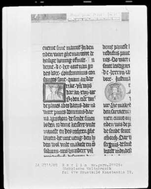 Sächsische Weltchronik (bis zum Jahre 1229) — ---, Folio 61versoBuchseite