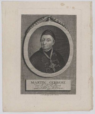 Bildnis des Martin Gerbert
