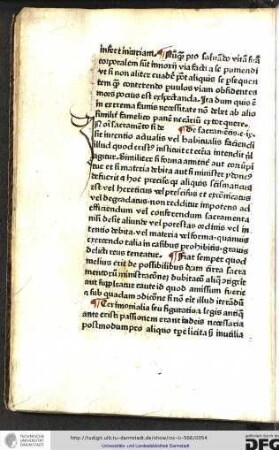 De sacramentis, capitulum ix.