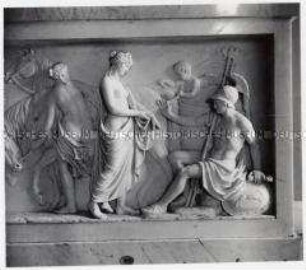 Wien, Belvedere, Bildhauer Professor Johann Nepomuk Schaller, Relief "Venus und Mars"