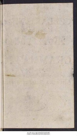 Christophori Cellarii Gymnasii Merseb. Rectoris, Latinitatis Probatae Et Exercitatae Liber Memorialis, Natvrali Ordine Dispositvs ... : Cvra Ac Stvdio Ioan. Matthiae Gesneri, Prof. Goetting. Celeberr. [Zweyfache Zugabe zu dem Cellarianischen lateinisch-deutschen Wörtberbuch und Grammatic. Nach der Ausgabe des hochberühmten Göttingischen Professoris, Herrn Joh. Matthias Geßners, eingerichtet. Frankfurt und Leipzig, in der Knochisch- und Eßlingerischen Buchhandlung. MDCCLVI.]