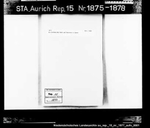 Die Eichung der Maße und Gewichte in Esens