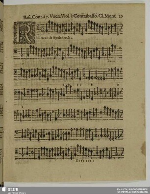 Monteverdi, Claudio: Resurrexit de sepulcro