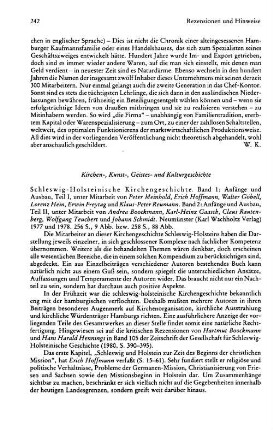 Rezensionen und Hinweise : Kirchen-, Kunst-, Geistes- und Kulturgeschichte