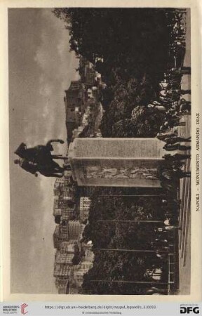 Napoli – Monumento Armando Diaz – Le monument A. Diaz – Monument A. Diaz – Das Denkmal A. Diaz