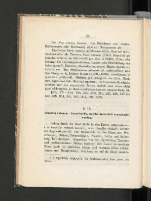 §. 16. Remedia cutanea. Arzneistoff, welche äusserlich angewendet werden.