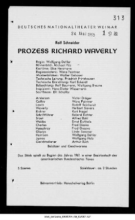 Prozess Richard Waverly