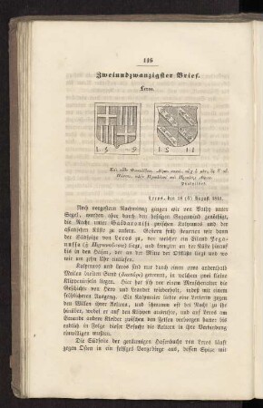 Zweiundzwanzigster Brief. Leros.