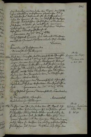 Pensionierung des Jägerkorporals Paland.