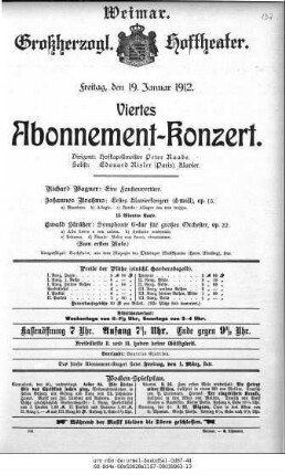Abonnement=Konzert