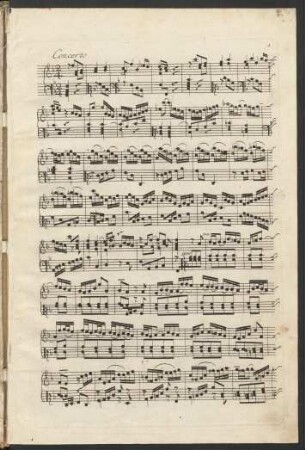 Italienisches Konzert; F-Dur; BWV 971