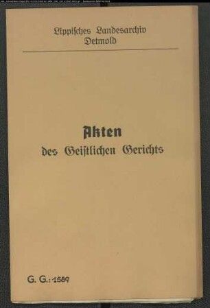 Anna Ilsabein Rieckehof in Wellentrup gegen Friederich Möller, Schmied in dem Barcke (Vogtei Lage), wegen einer Eheklage; Werden 1750 kopuliert