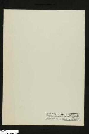 Vermögen des verstorbenen Xaverius Meßner und seiner Ehefrau Margaretha, geb. Weidner
