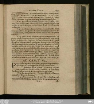 Ad Caput VII.