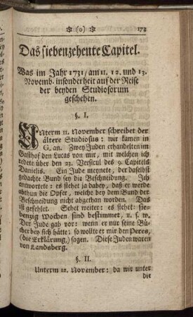 Das siebenzehente Capitel – Das achtzehente Capitel