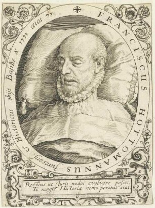 Bildnis des Franciscus Hottomannus