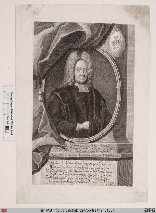 Bildnis Heinrich Ludolph Benthem (Bentheim)