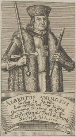 Bildnis des Albertus Animosus