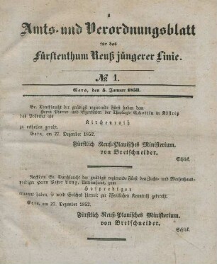 5. Januar-28. Dezember = No. 1-52