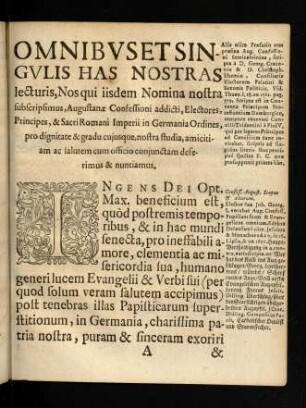 A1r-48, Omnibus Et Singulis Has Nostras