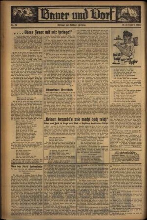 Zweite Ausgabe vom Samstag, den 29. Februar 1936.