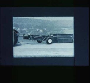 Fotografie: Transportgerät, Containersystem, Einachsanhänger