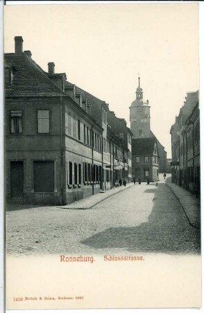 Ronneburg. Schlossstraße
