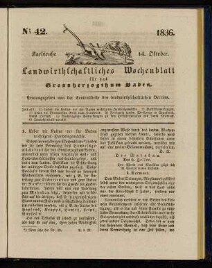 No 42. 1836. 14. Oktober