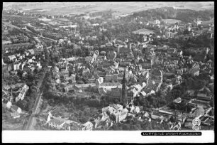 Lauban in Schlesien, Luftbild