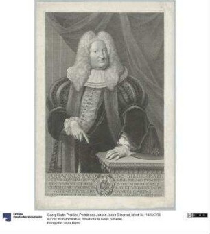Porträt des Johann Jacob Silberrad