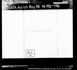Die Versetzung des Regierungsassessors von Trott nach Jülich