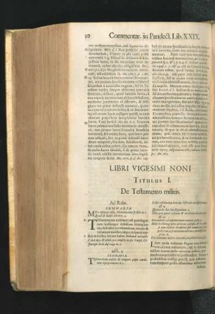 Libri Vigesimi Noni.