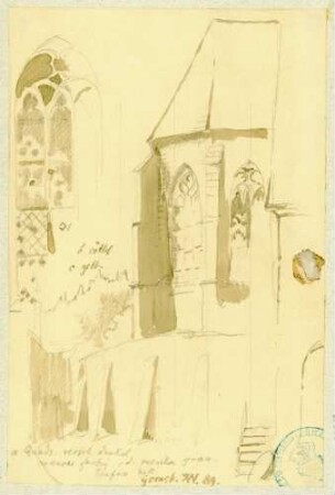 Gernsbach Chorpartie Liebfrauenkirche