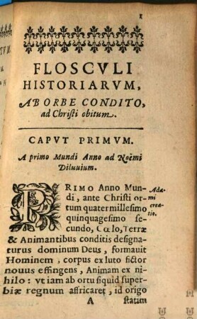 Flosculi historiarum