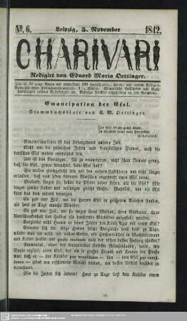 Emancipation der Esel - Stammbuchsblatt
