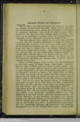 Unbewußte Weisheit aus Kindermunde