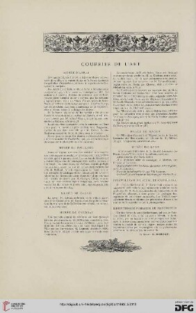 Courrier de l'art