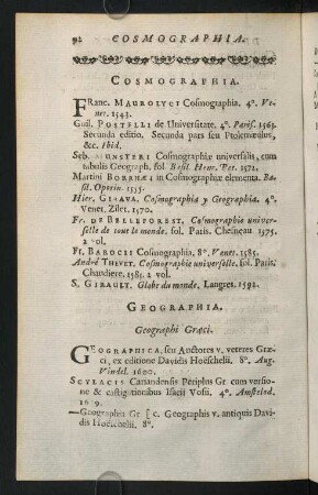 92-107, Geographia. - Itineraria recentiora.