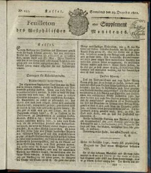 No. 195, Sonnabend den 29. December 1810