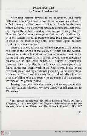 4: Palmyra 1992