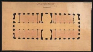 Bankgebäude, Dresden: Grundriss EG 1:100
